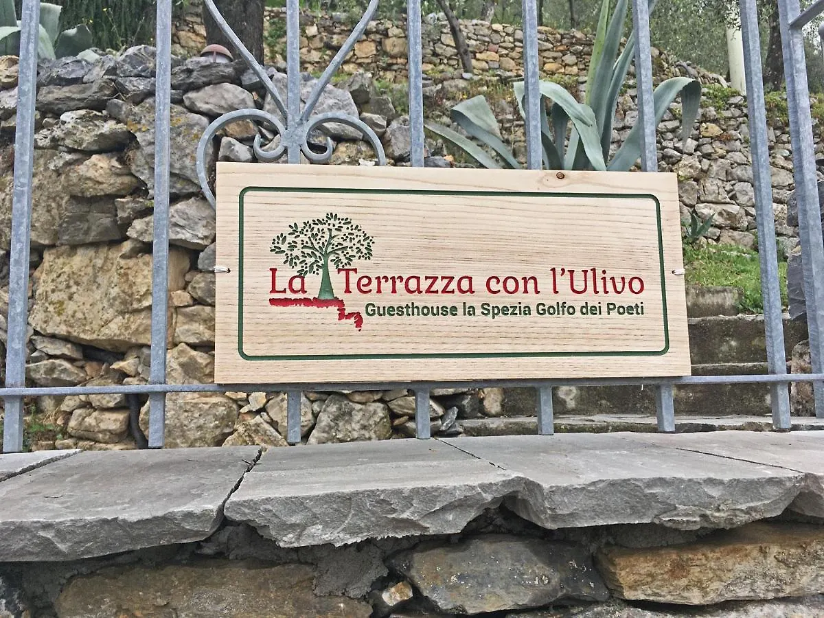 La Terrazza Con L'Ulivo - Guesthouse Con Terrazza E Vista Sul Golfo Dei Poeti La Spezia Gasthof