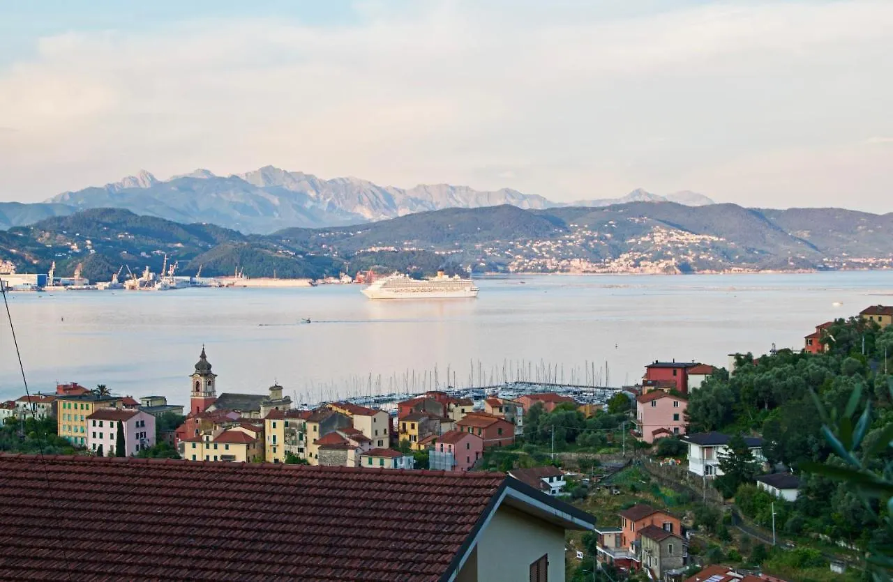 Guest house La Terrazza Con L'Ulivo - Guesthouse Con Terrazza E Vista Sul Golfo Dei Poeti La Spezia