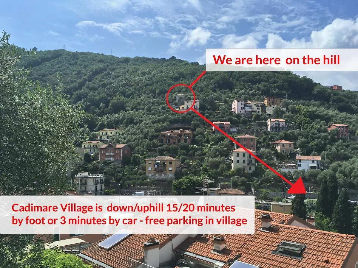 La Terrazza Con L'Ulivo - Guesthouse Con Terrazza E Vista Sul Golfo Dei Poeti La Spezia 0*,  Italy